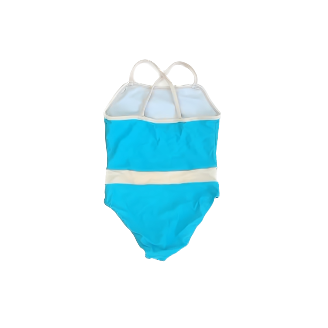 High School Musical 3 Girls Teal 1-piece Swimsuit Size: XS (4-5T) Teal