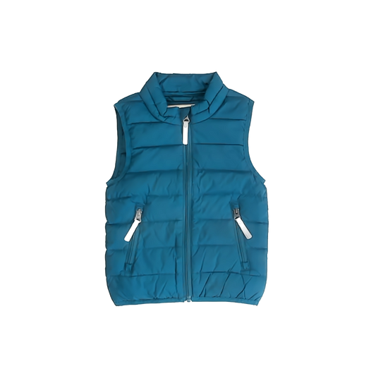 Hanna Andersson Unisex Teal Vest Size: 3T Teal
