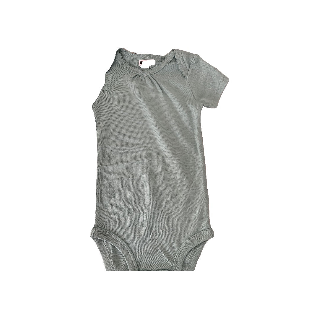 Carters Girls Teal Onesie Size: 12M Teal