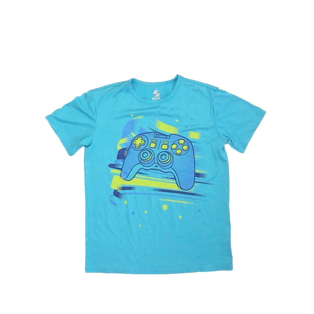 Children's Place Boys Teal Athletic Top Size: XXL (16 Years) Teal