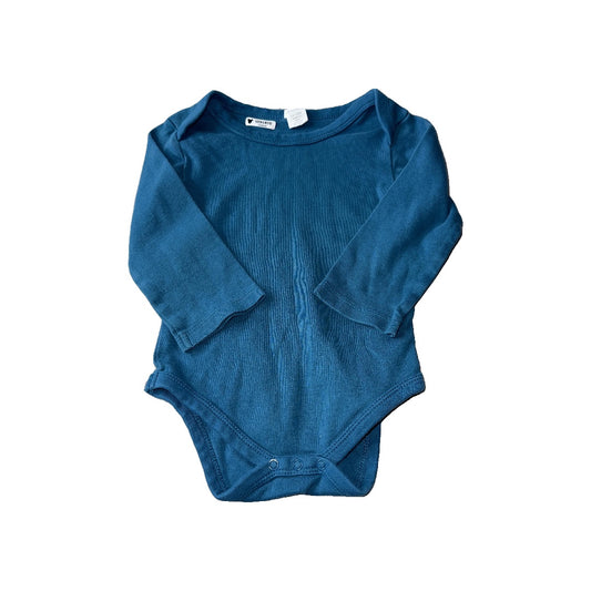 Colored Organics Boys Teal Onesie Size: 12-18 months Teal