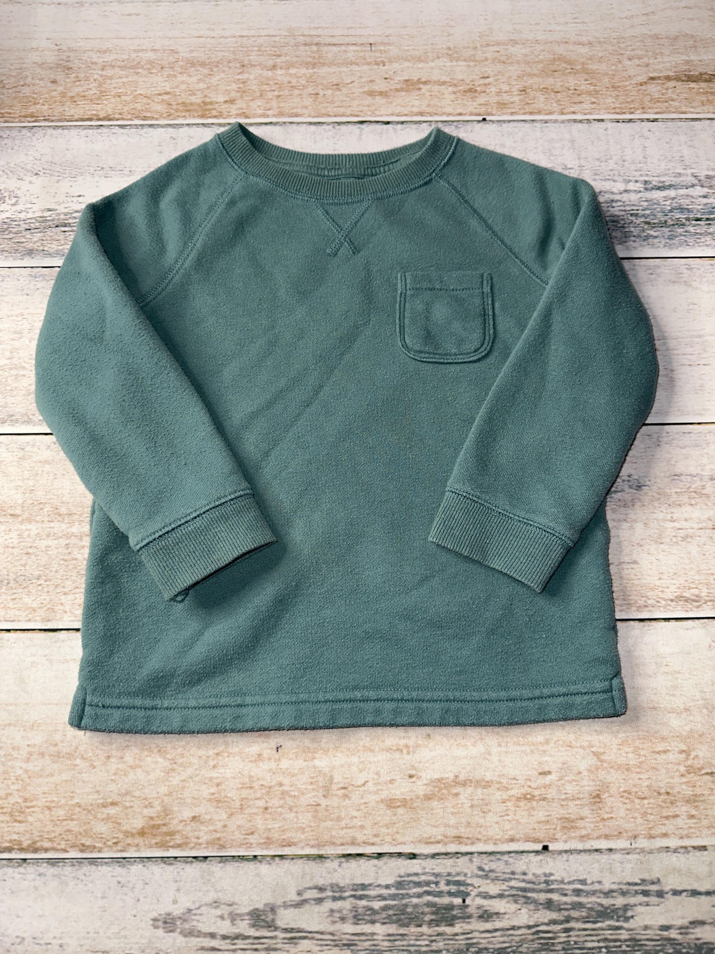 Unisex Teal Sweater Size: 3T Teal
