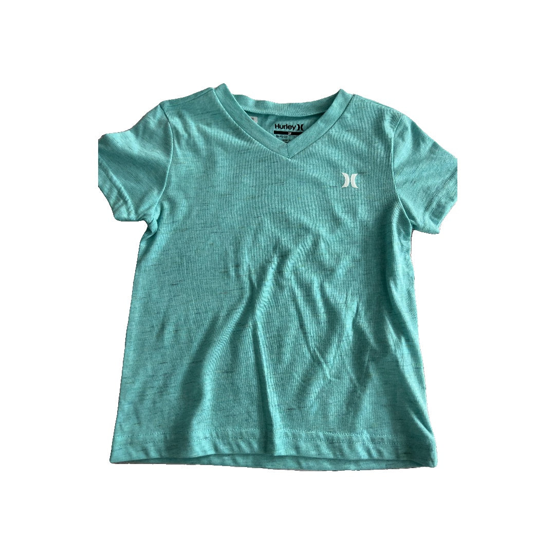 Hurley Boys Teal T-Shirt Size: 2T Teal