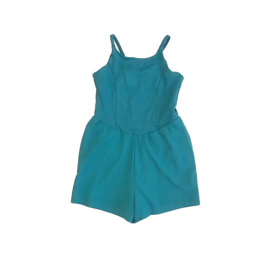 All In Motion Girls Teal Romper Size: 6-7 Years Teal