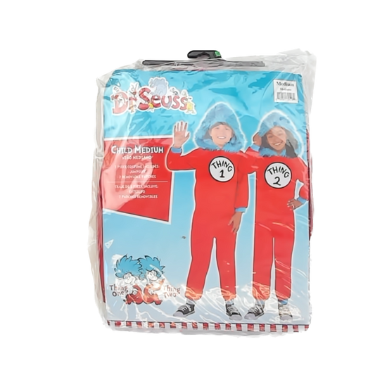 Dr. Seuss Unisex Thing 1 | Thing 2 Costume Size: Medium Thing 1 | Thing 2
