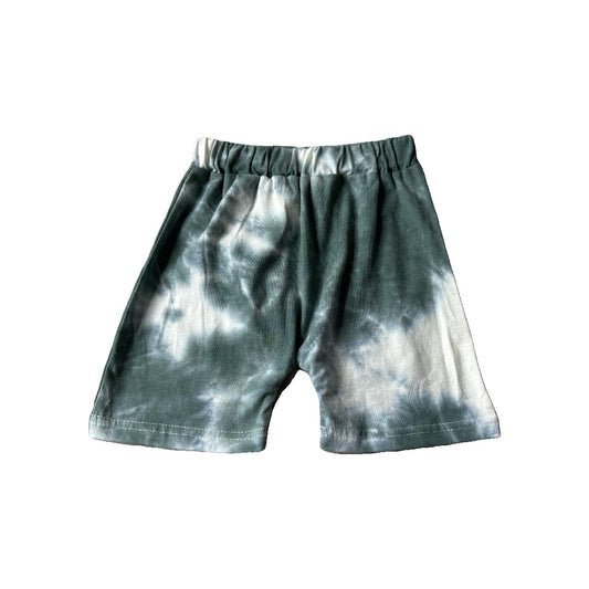 Boys Tie Dye | green Shorts Size: 18-24 months Tie Dye | green