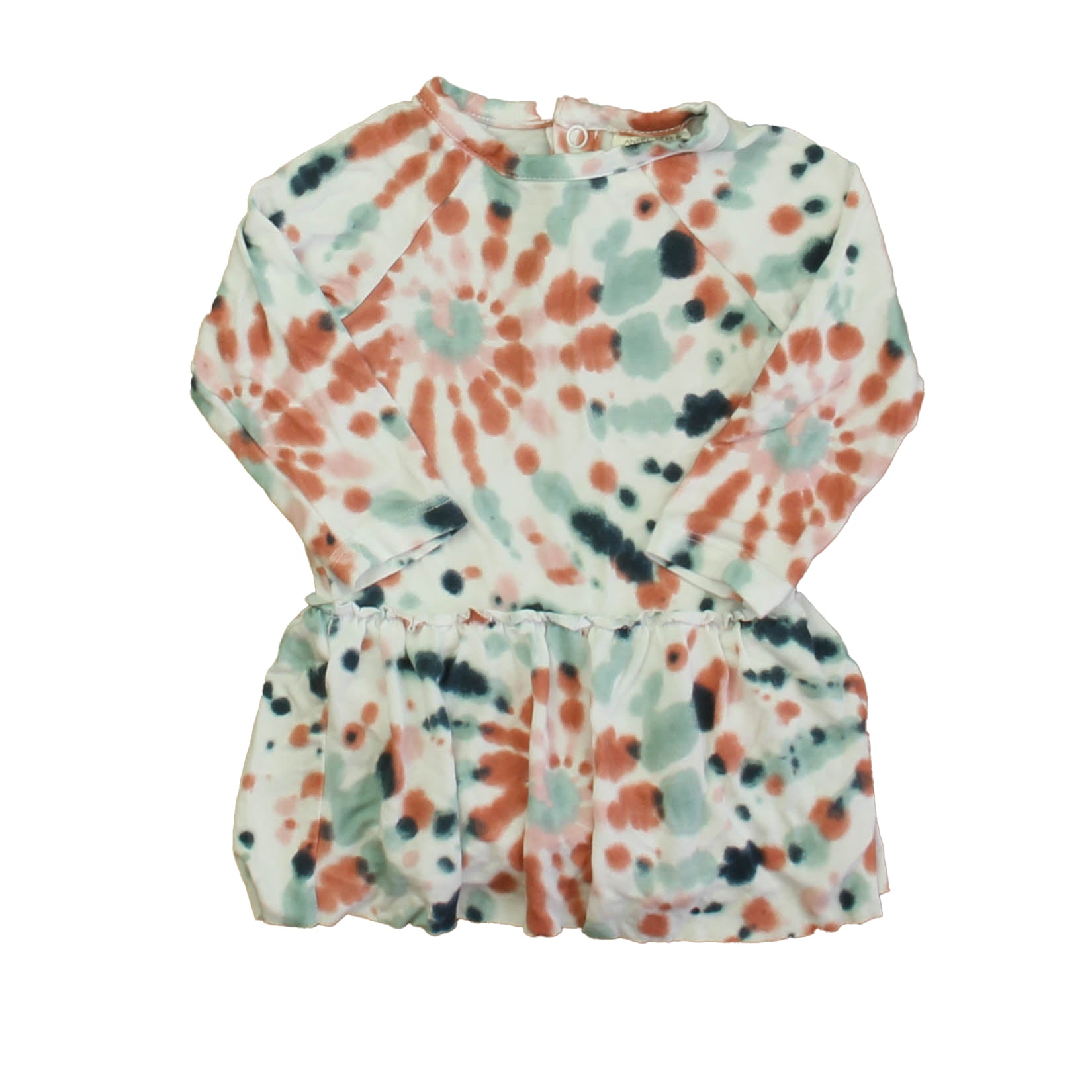 Spearmint Love Girls Tie Dye Dress Size: 3-6 Months Tie Dye