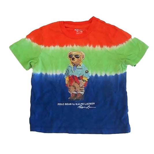 Ralph Lauren Boys Tie Dye T-Shirt Size: 9 Months Tie Dye