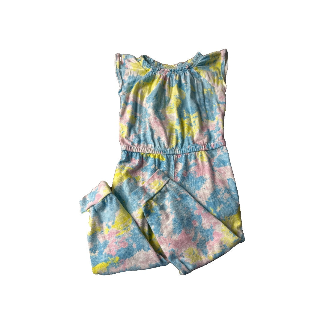 WonderNation Girls Tie Dye Romper Size: 3T Tie Dye