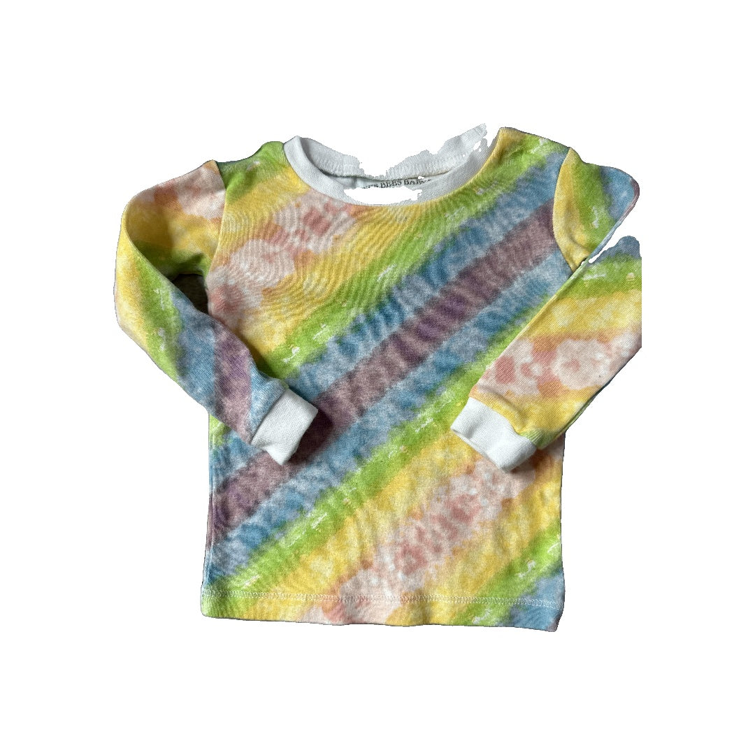 Burt's Bees Unisex Tie Dye Pajamas Size: 12 months Tie Dye