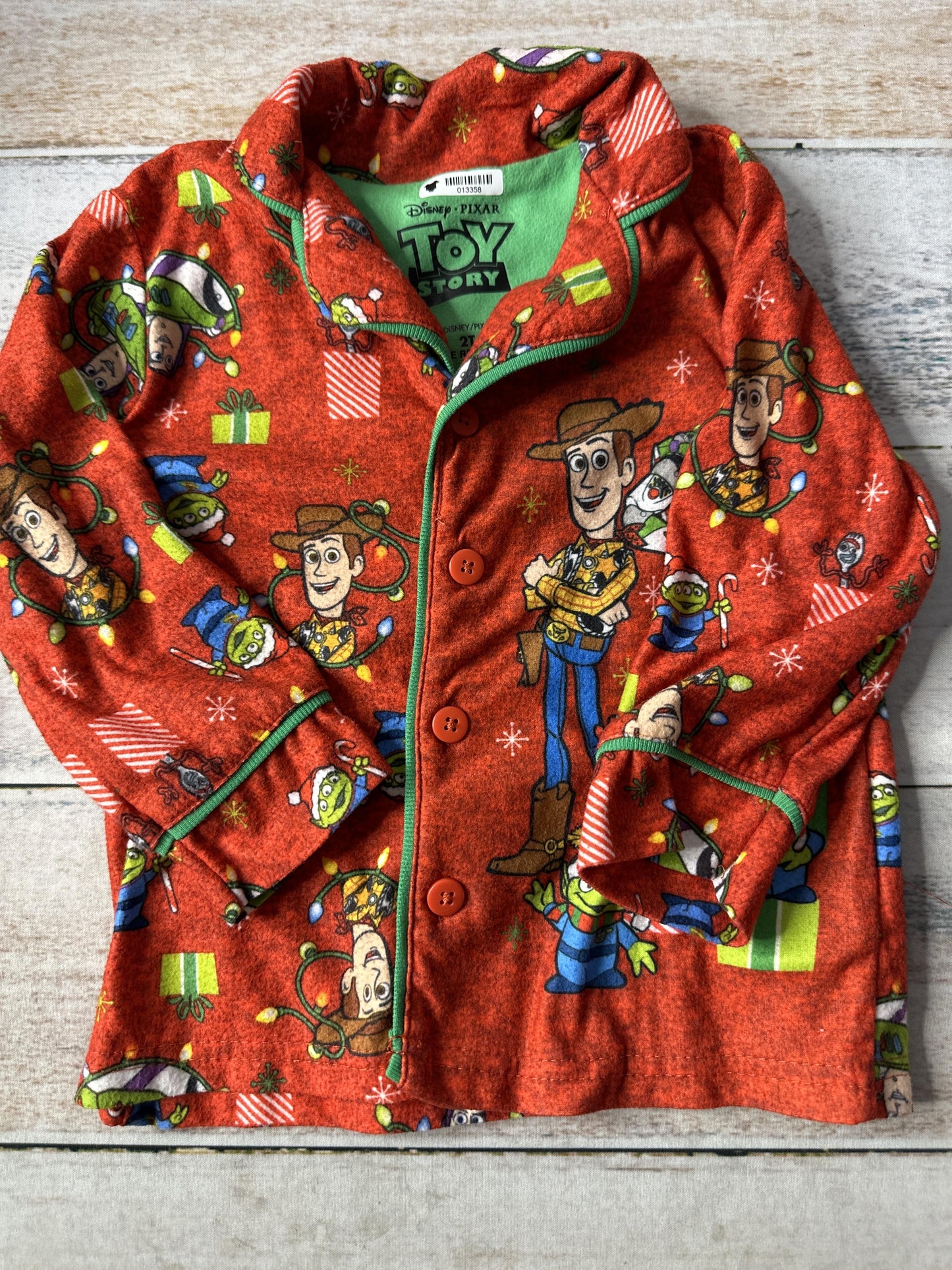 Disney Unisex Toy Story Pajamas Size: 2T Toy Story