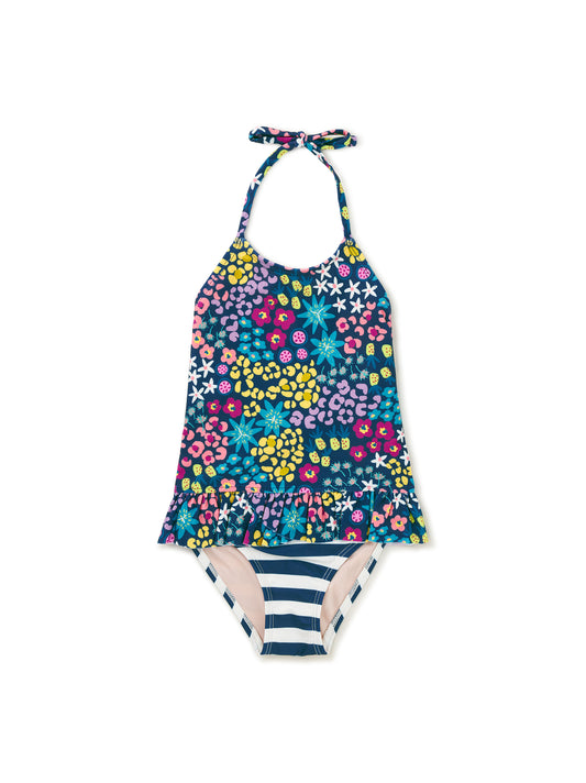 Tea Collection Girls Tropical Floral 1-piece Swimsuit Size: 2T Tropical Floral