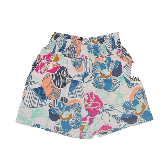 Tea Collection Girls Tropical Floral Shorts Size: 12 Years Tropical Floral