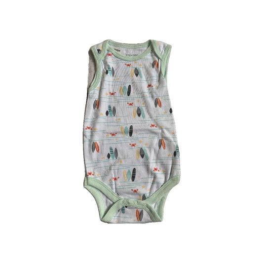 Kylee & Deena Boys Tropical Onesie Size: 6-9 months Tropical