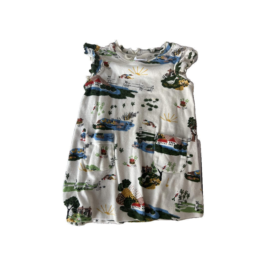 Hanna Andersson Girls Tropical T-Shirt Size: 6-12 months Tropical