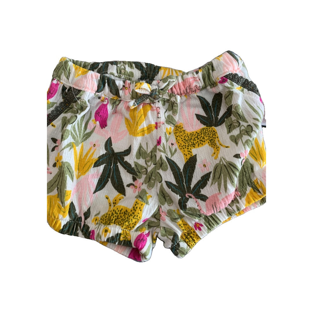 Carters Girls Tropical Shirt Size: 6 months Tropical