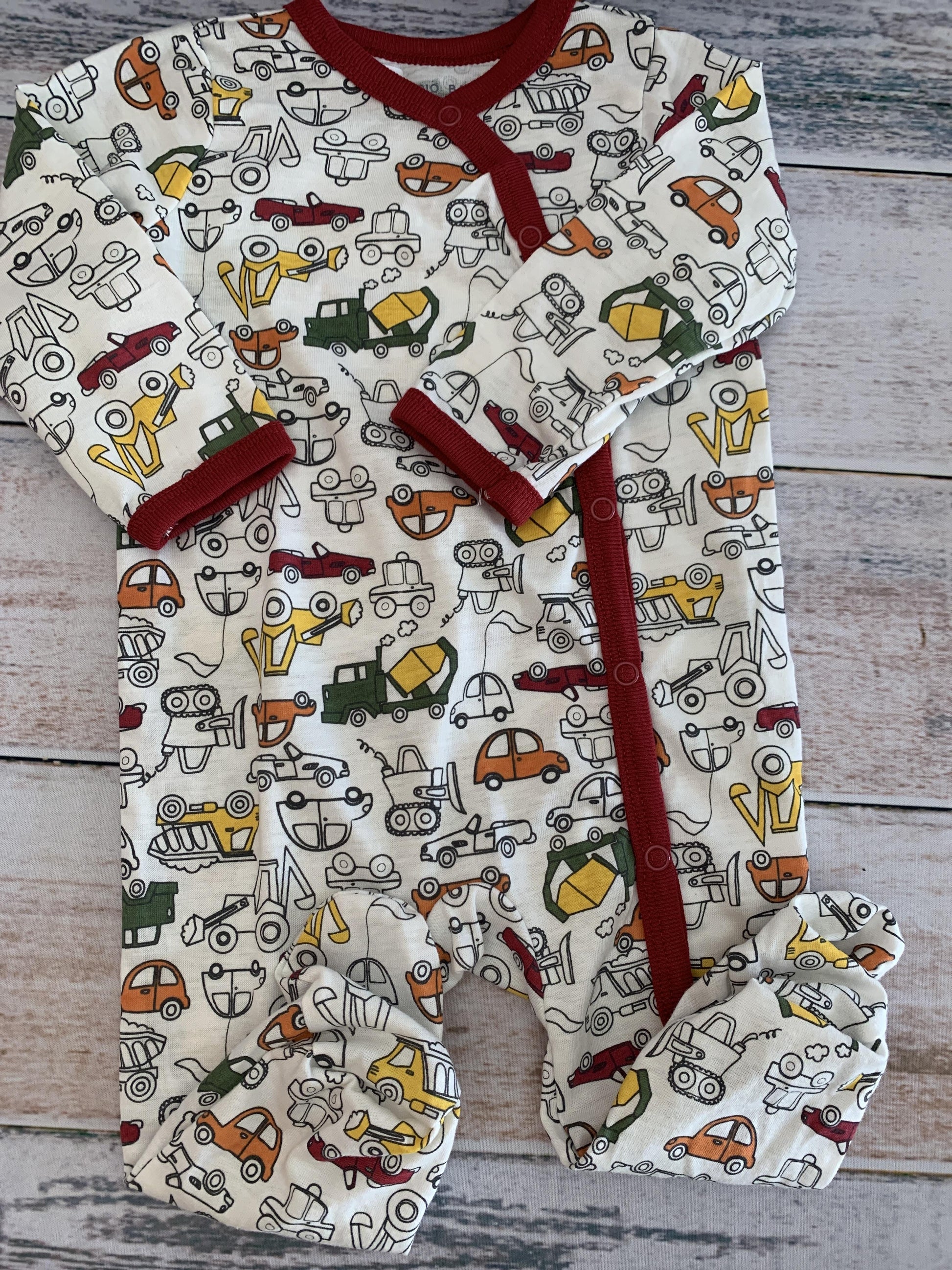 Emporio Baby Boys Trucks Pajamas Size: 6-9 months Trucks