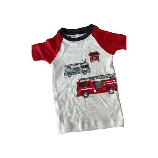 Just Born Boys Trucks Pajamas Size: 18 months Trucks