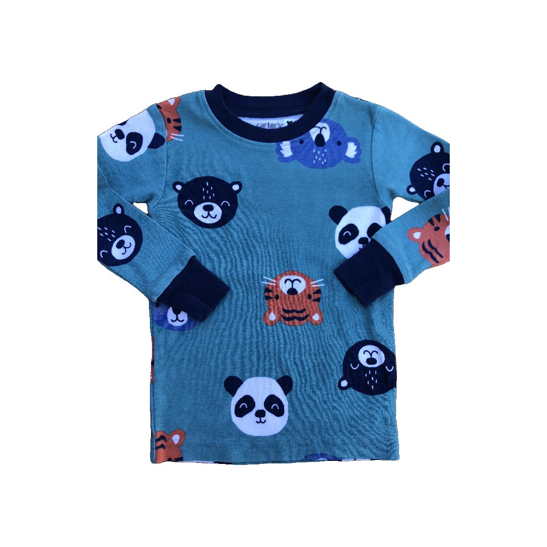 Carters Boys Turquoise | animals Pajamas Size: 12-18 months Turquoise | animals