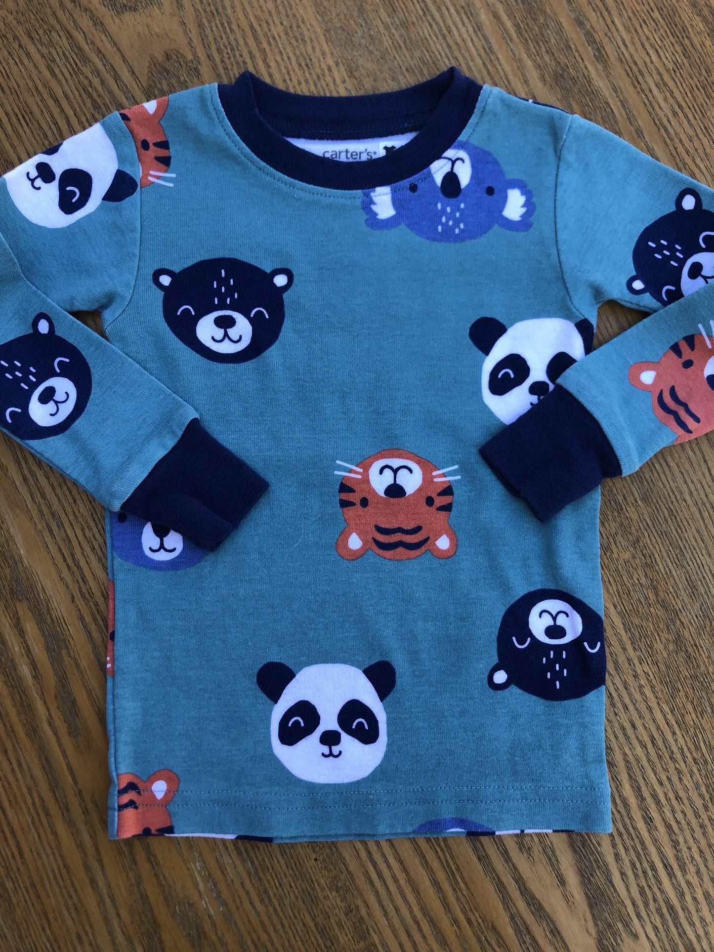 Carters Boys Turquoise | animals Pajamas Size: 12-18 months Turquoise | animals