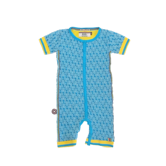 4 Funky flavours Unisex Turquoise| Australia Romper Size: 3T Turquoise| Australia