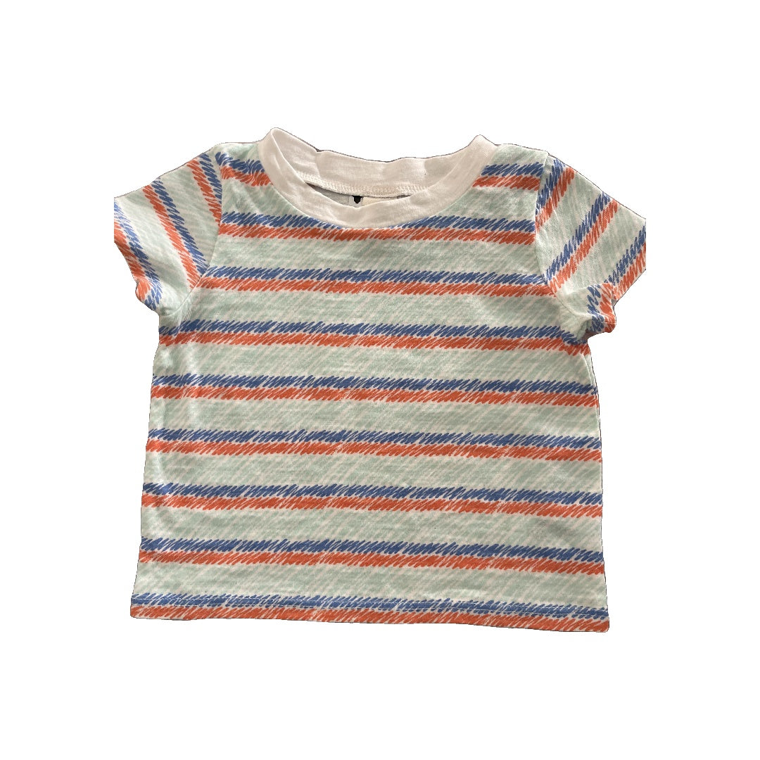 Tucker + Tate Girls Turquoise | Light Blue | orange T-Shirt Size: 6 months Turquoise | Light Blue | orange