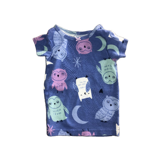 Carters Girls Turquoise | Light Blue | purple Pajamas Size: 12 months Turquoise | Light Blue | purple