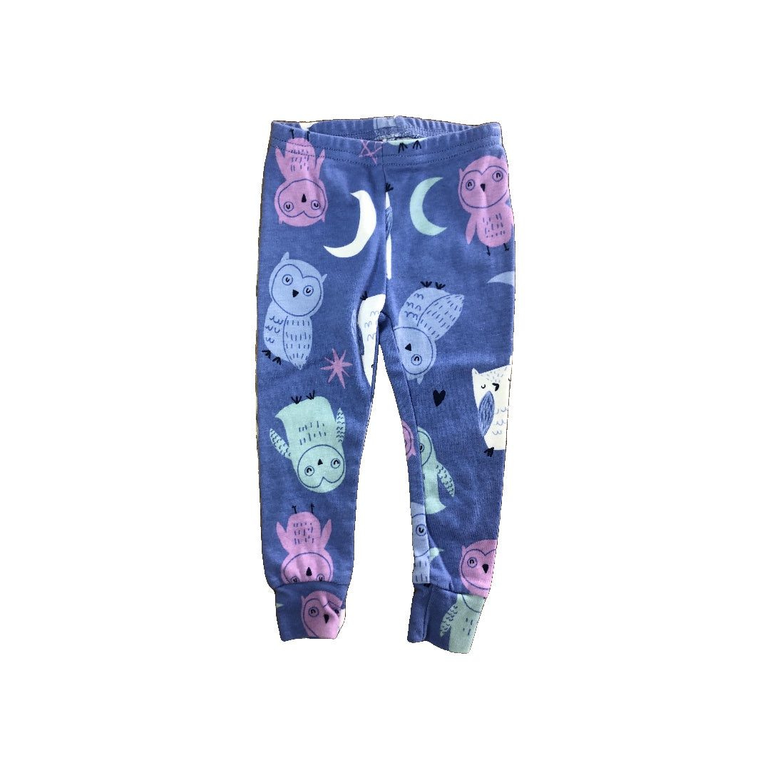 Carters Girls Turquoise | Light Blue | purple Pajamas Size: 12 months Turquoise | Light Blue | purple