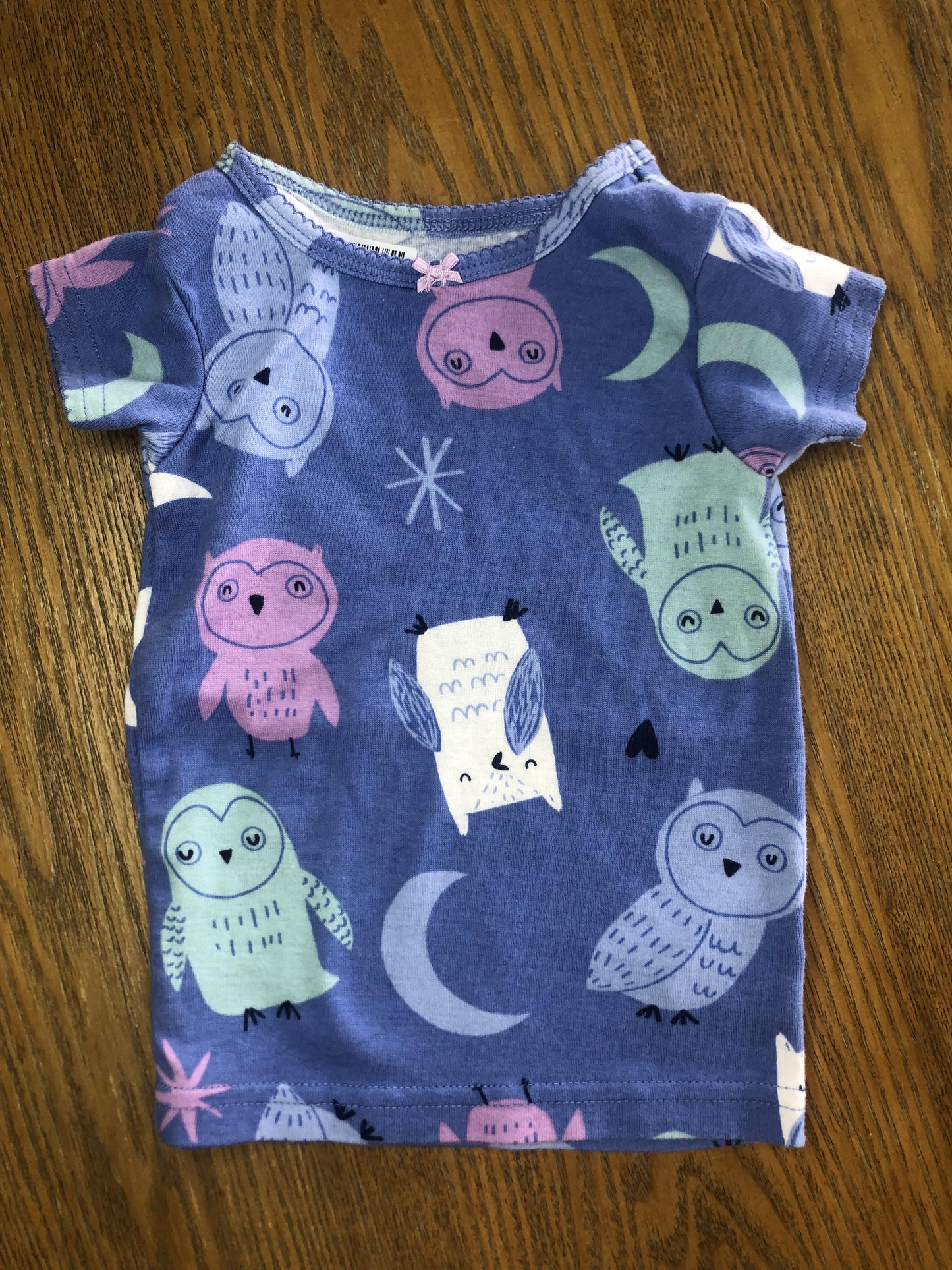 Carters Girls Turquoise | Light Blue | purple Pajamas Size: 12 months Turquoise | Light Blue | purple