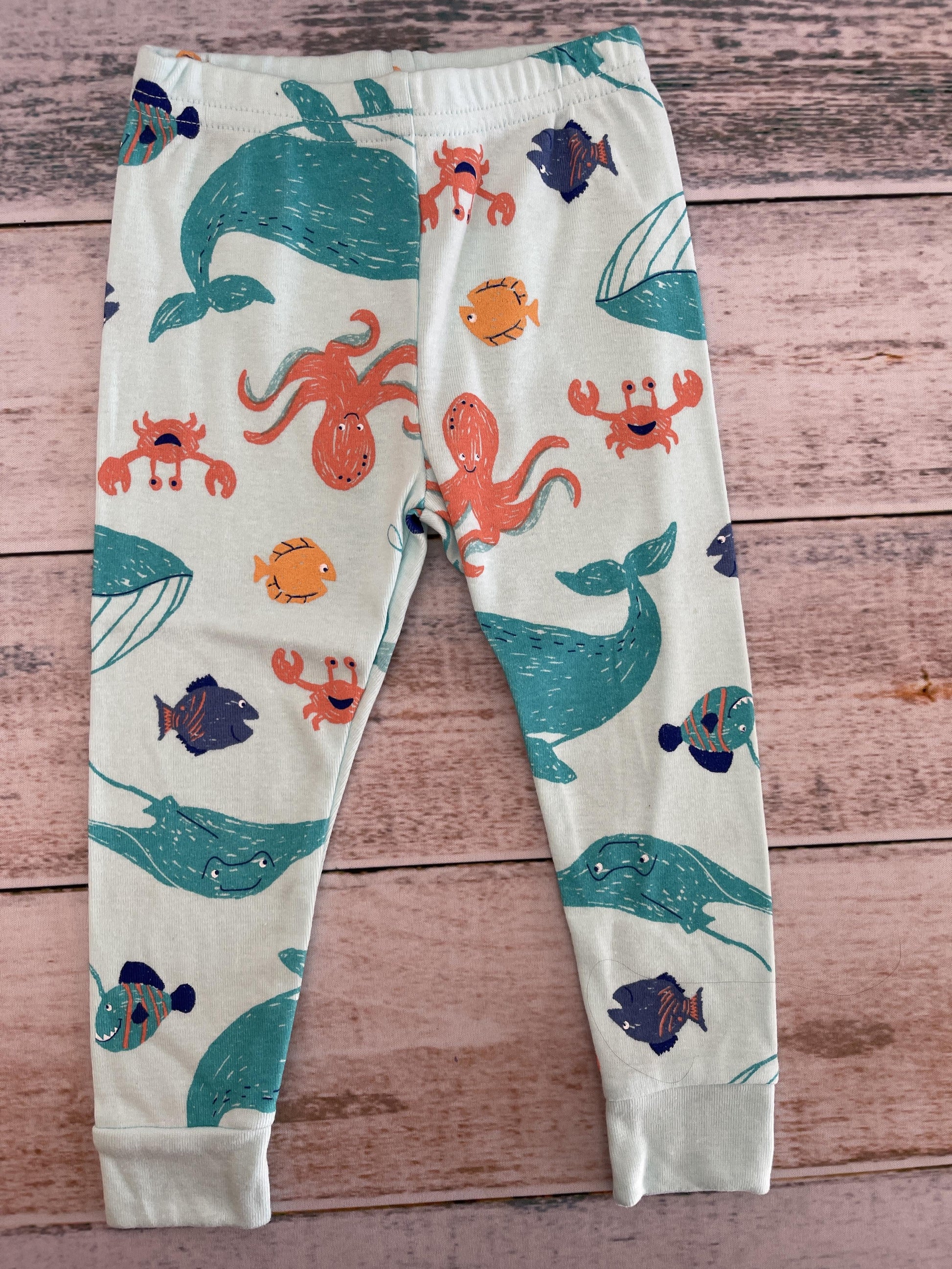 Carters Unisex Turquoise | Light Blue Pajamas Size: 12 months Turquoise | Light Blue
