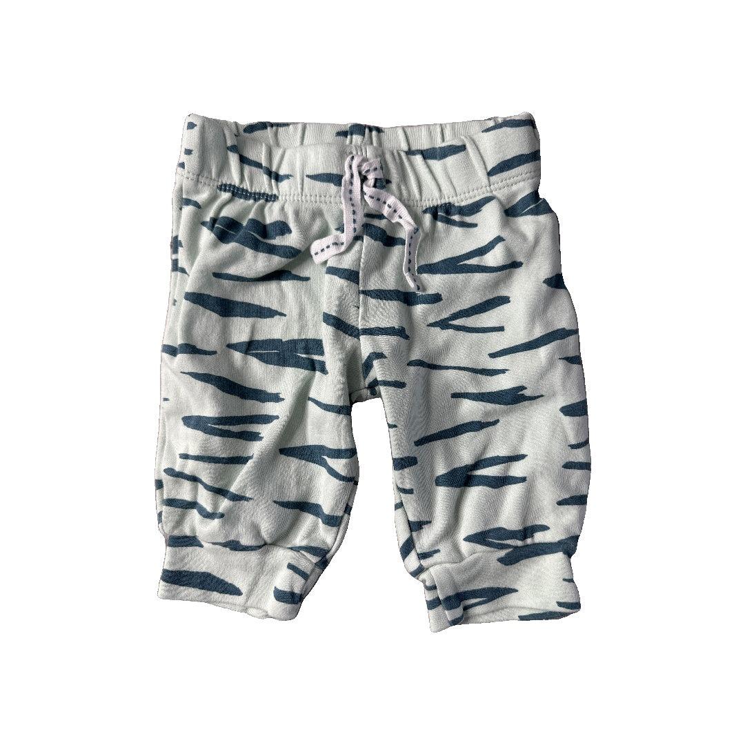 Oliver & Rain Girls Turquoise | Light Blue Pants Size: 0-3 months Turquoise | Light Blue