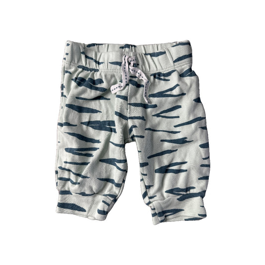 Oliver & Rain Girls Turquoise | Light Blue Pants Size: 0-3 months Turquoise | Light Blue