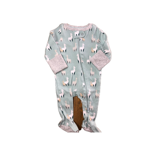 Cloud Island Unisex Turquoise | Light Blue Pajamas Size: Newborn Turquoise | Light Blue