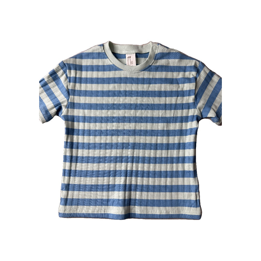 H&M Unisex Turquoise | Light Blue T-Shirt Size: 2T Turquoise | Light Blue
