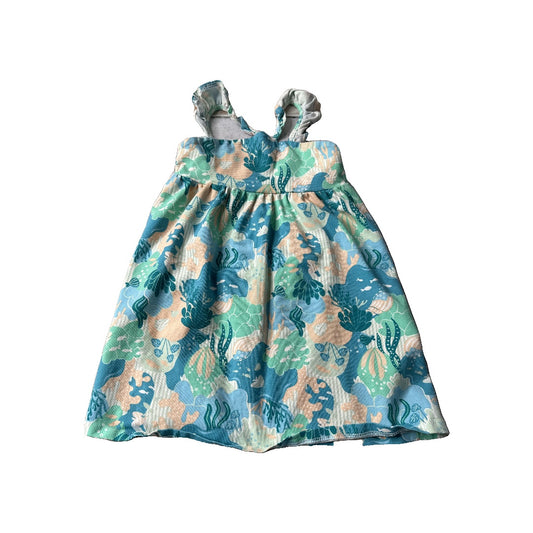 Issac Mizrahi Girls Turquoise | Light Blue Dress Size: 3T Turquoise | Light Blue