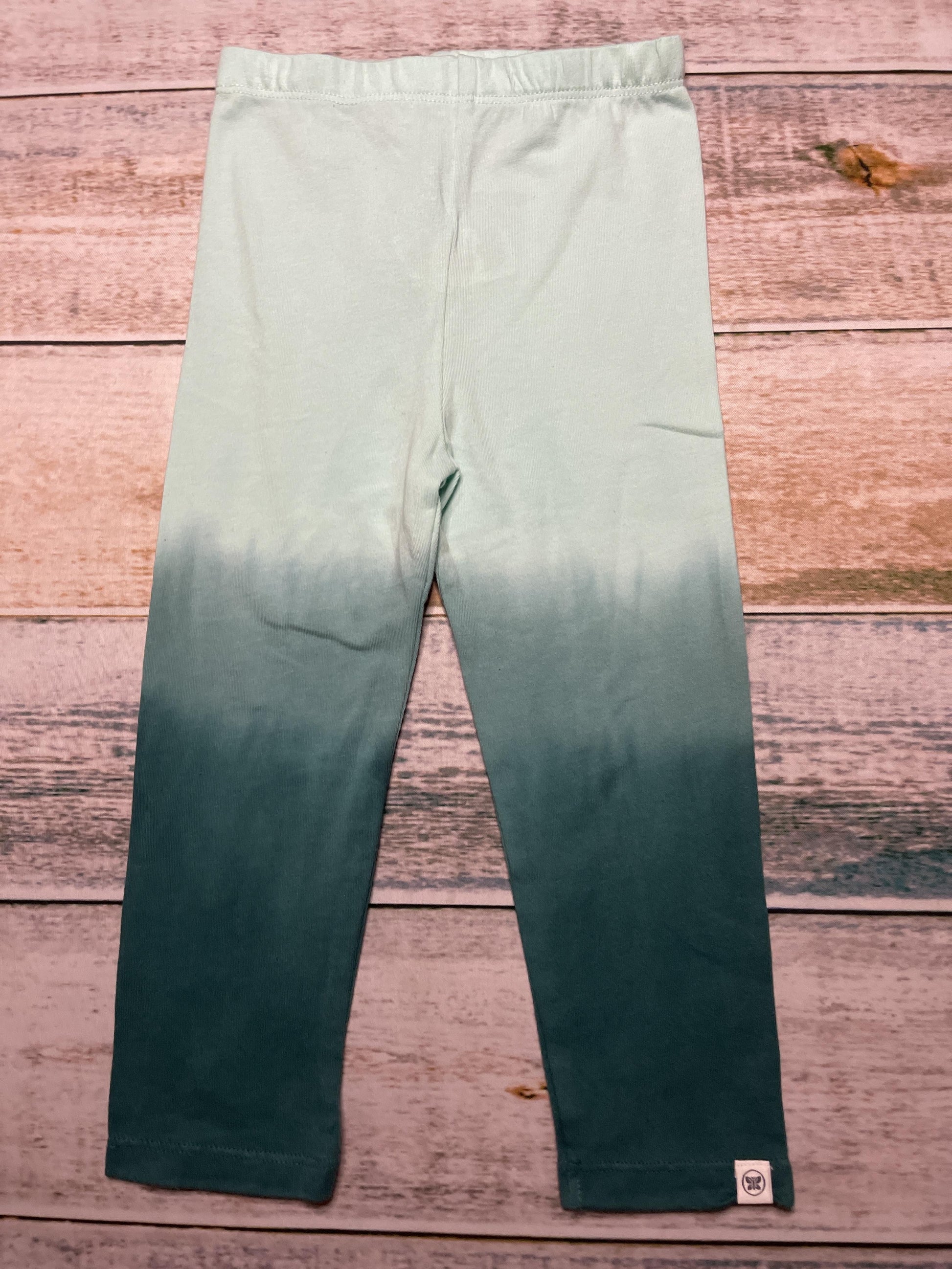 Honest Co Girls Turquoise | light green Pants Size: 2T Turquoise | light green