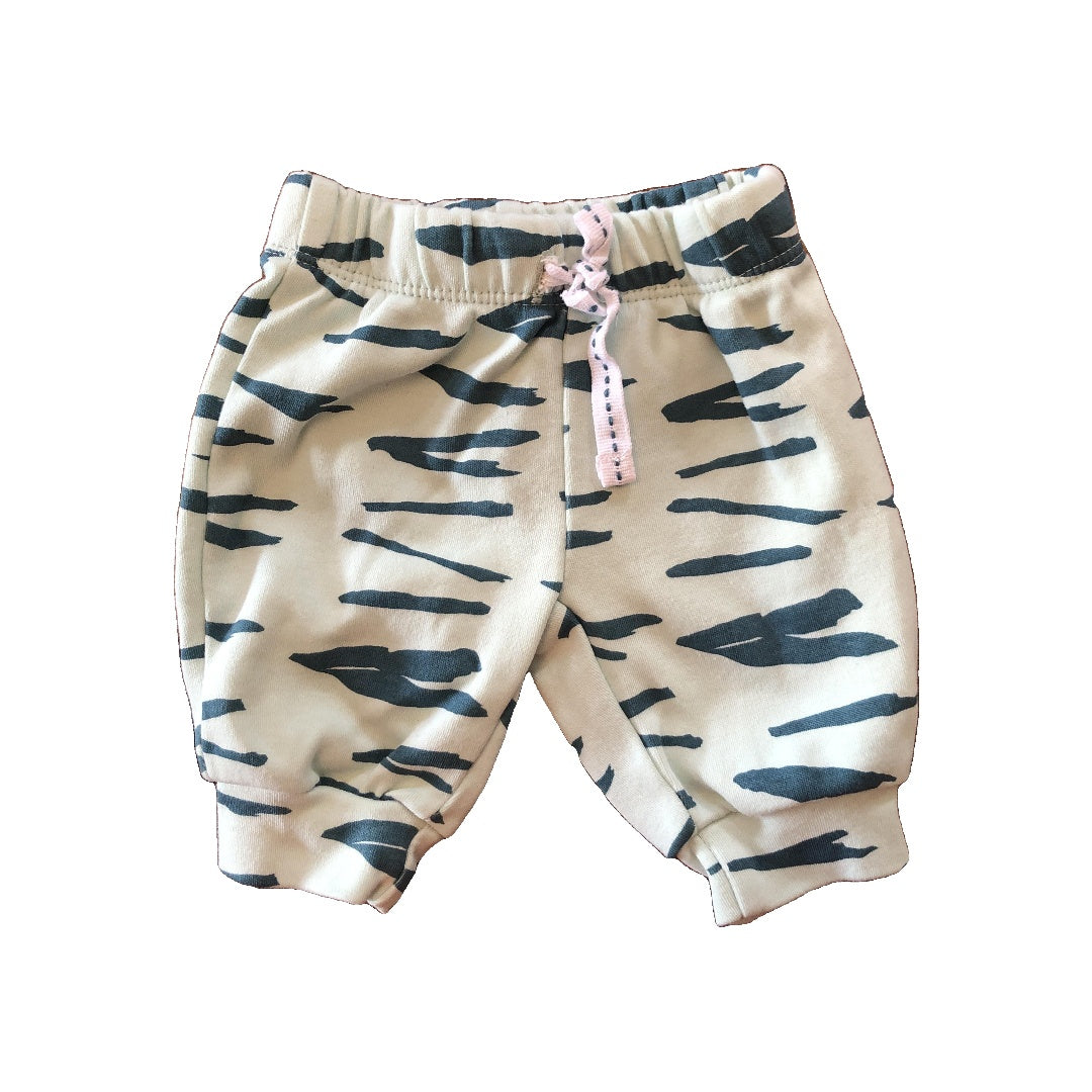 Oliver & Rain Girls Turquoise | light green Pants Size: Newborn Turquoise | light green