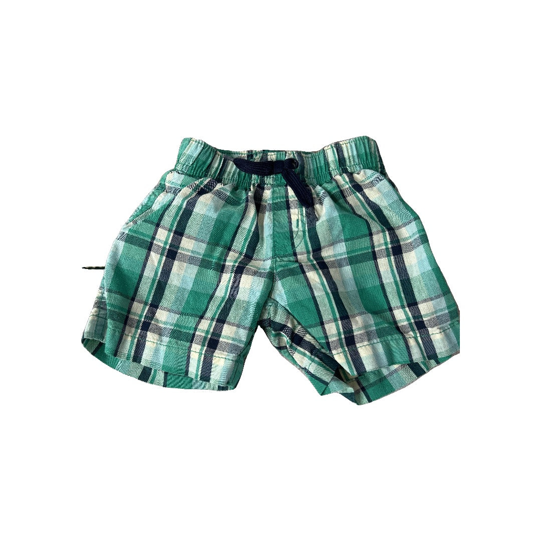 Boys Turquoise | Navy Blue Trunks Size: 3-6 months Turquoise | Navy Blue