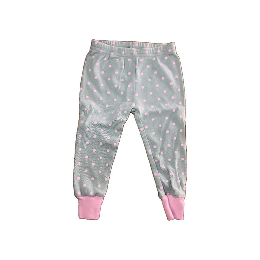 Carters Girls Turquoise | pink | polka dot Pajamas Size: 6-12 months Turquoise | pink | polka dot