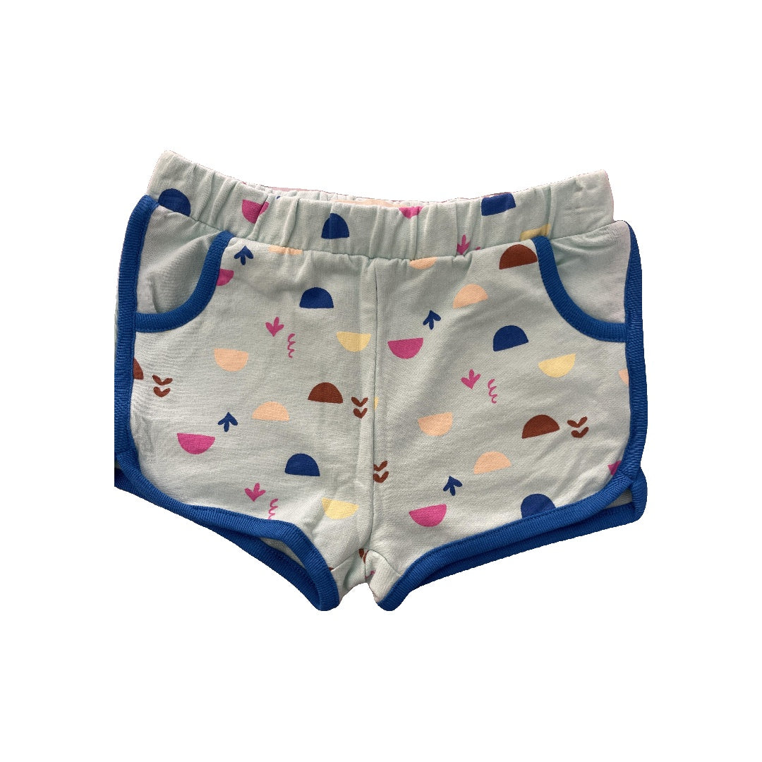 Open Edit Girls Turquoise | pink | Royal Blue Shorts Size: 12 months Turquoise | pink | Royal Blue