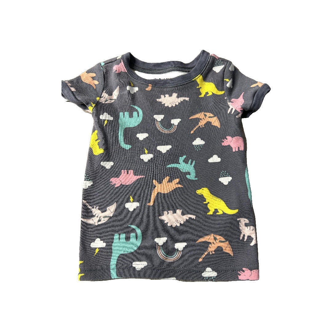 Old Navy Girls Turquoise | pink | Yellow | Rainbow | Dinosaur Pajamas Size: 2T Turquoise | pink | Yellow | Rainbow | Dinosaur