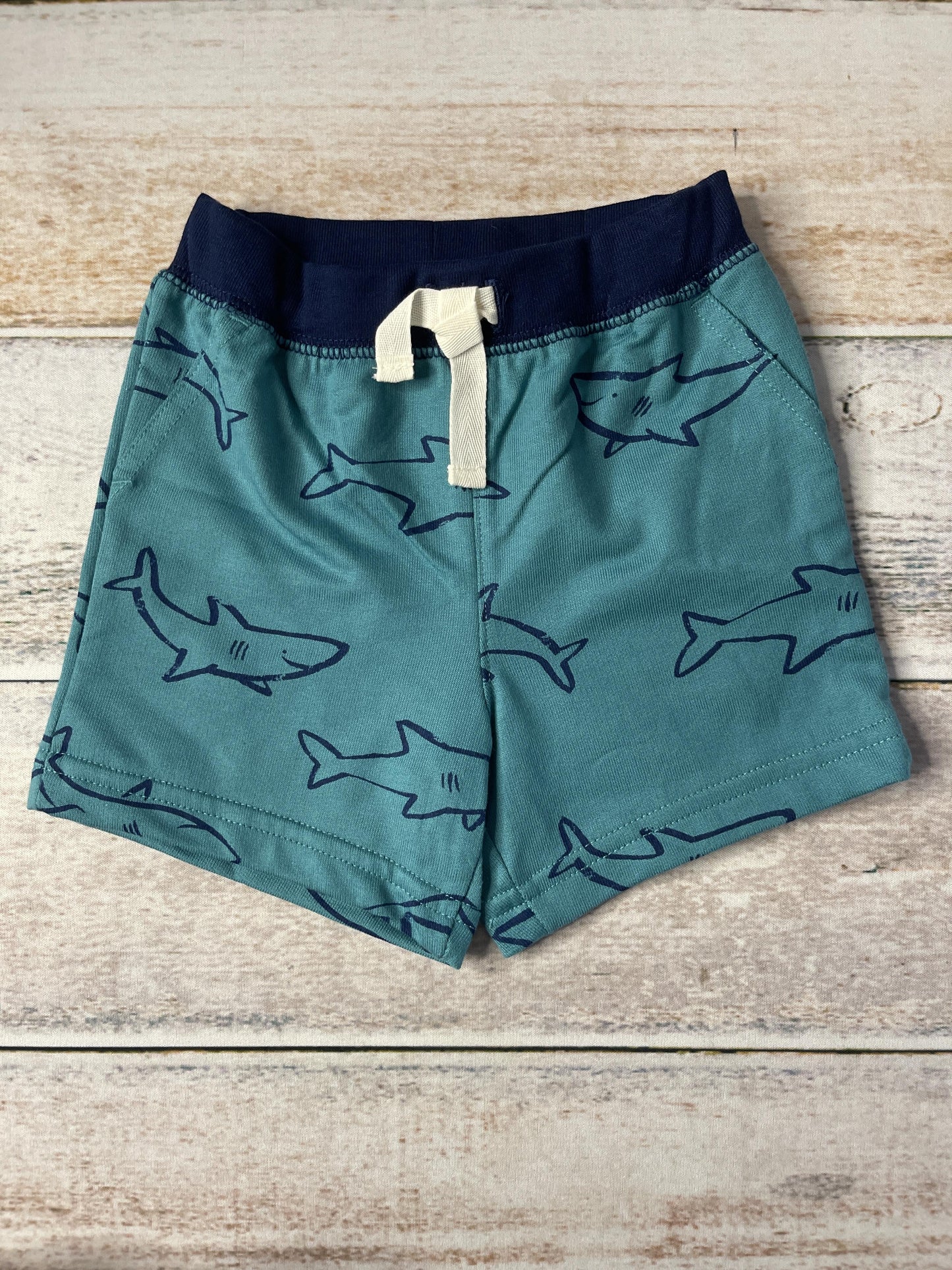 Carters Boys Turquoise | Royal Blue Shorts Size: 6-9 months Turquoise | Royal Blue