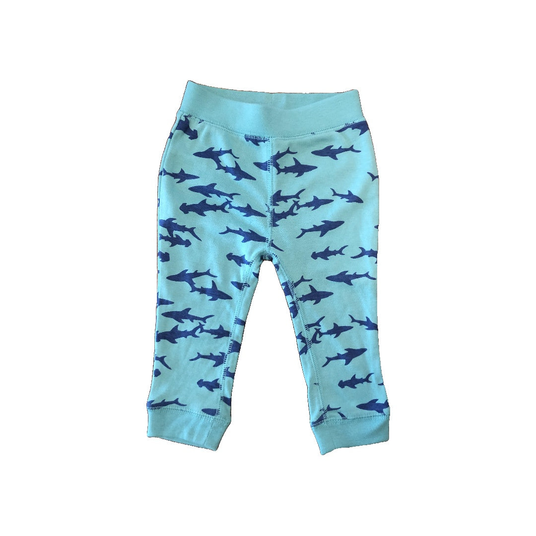 Old Navy Boys Turquoise | Sharks Pants Size: 12-18 months Turquoise | Sharks