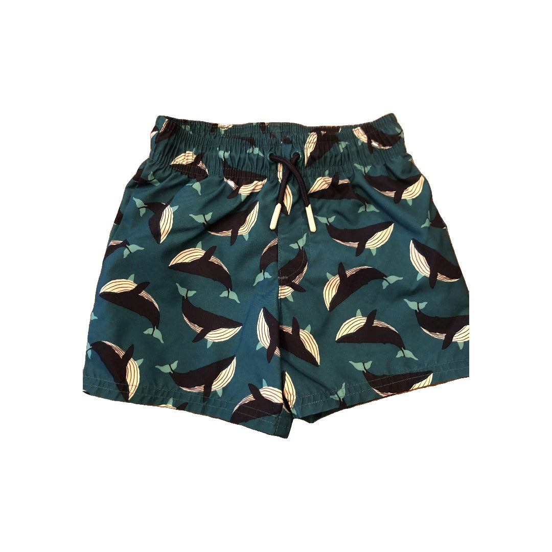 Cat & Jack Boys Turquoise | whales Trunks Size: 2T Turquoise | whales