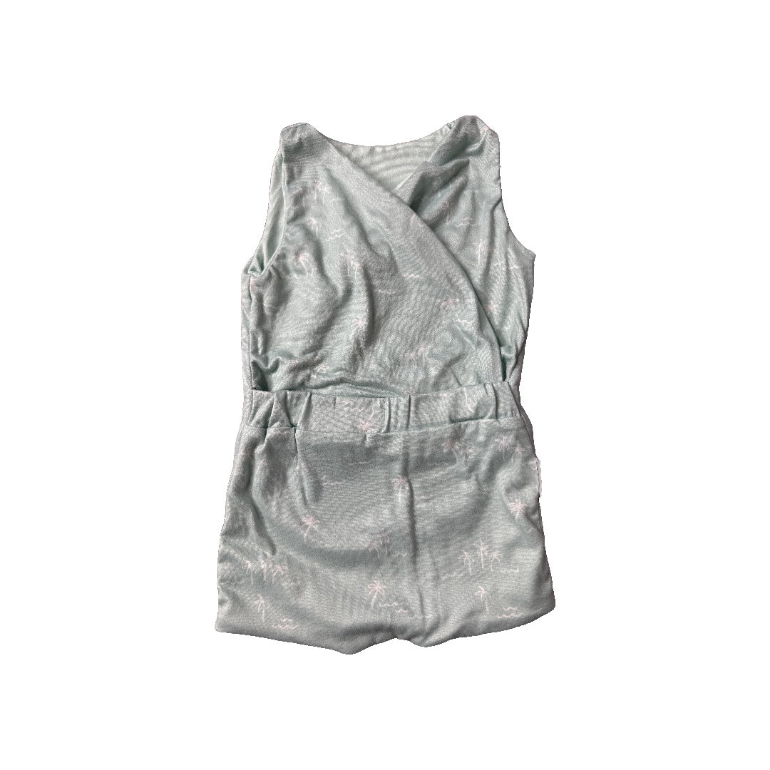 Mama Coco Unisex Turquoise | White Romper Size: 3-6 months Turquoise | White