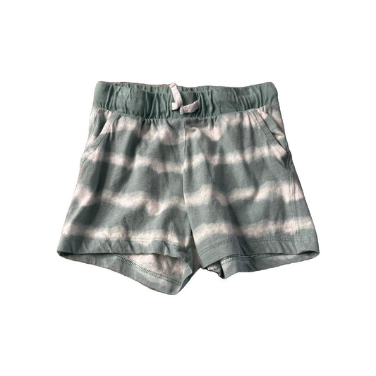 H&M Girls Turquoise | White Shorts Size: 2T Turquoise | White