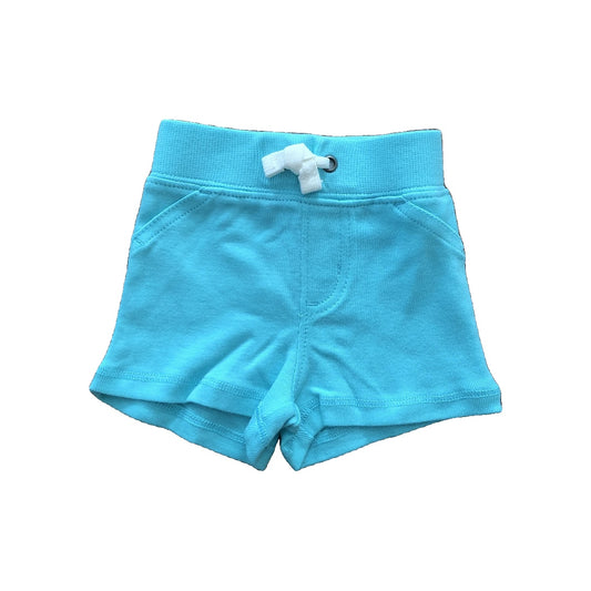 Carters Girls Turquoise Shorts Size: Newborn Turquoise