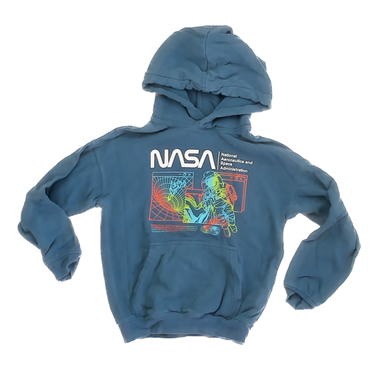 H&M Boys Turquoise Hoodie Size: 8-10 Years Turquoise