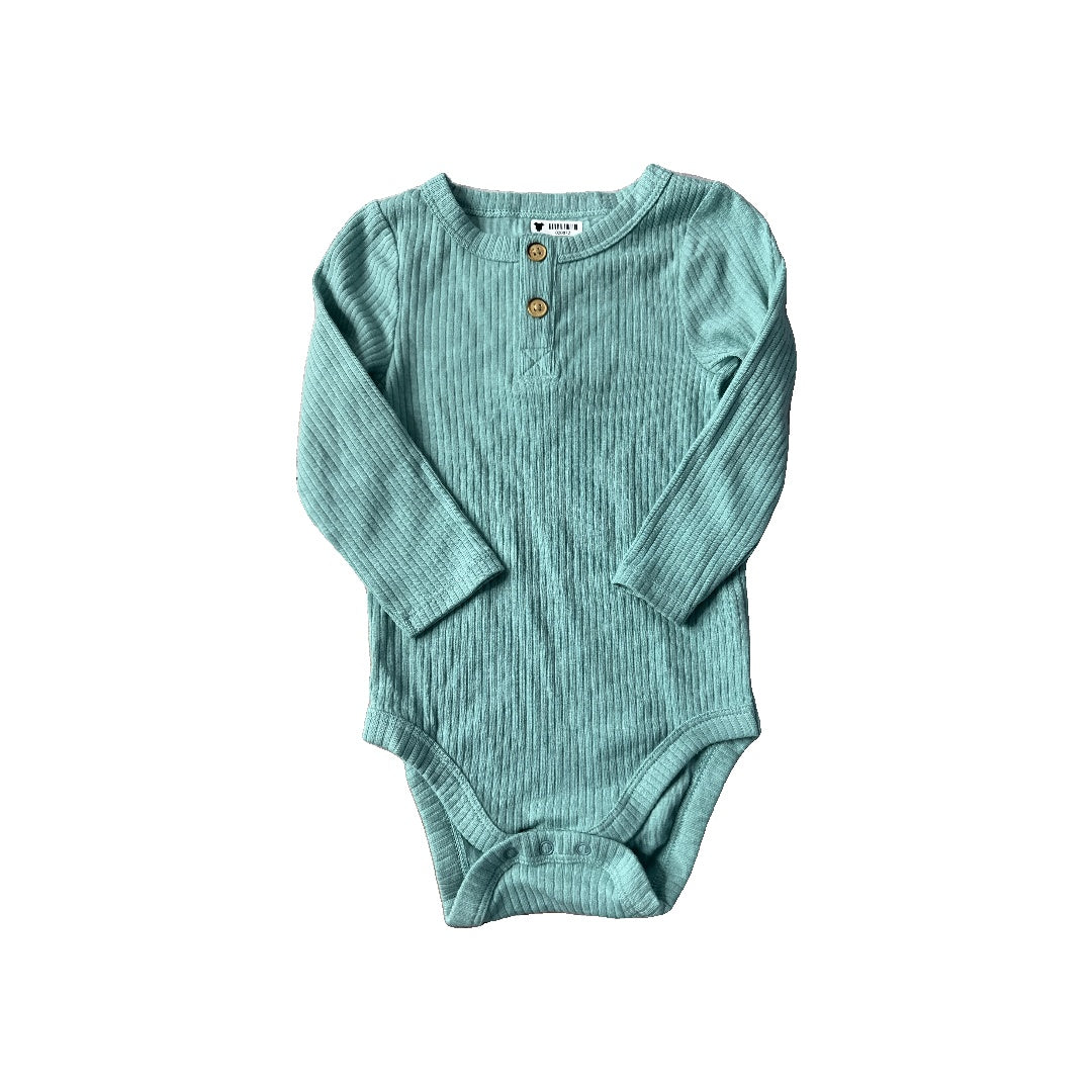 Cat & Jack Unisex Turquoise Onesie Size: 12 months Turquoise
