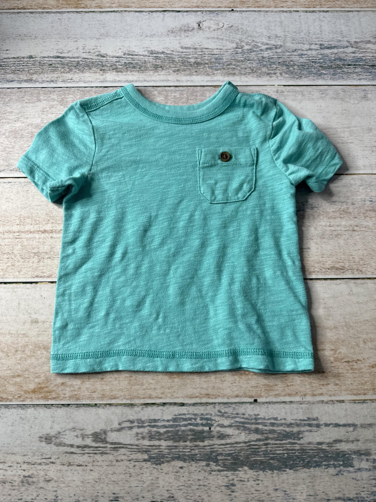 Old Navy Unisex Turquoise Shirt Size: 12-18 months Turquoise